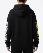 Moletom Oversized Faith Graffiti Black