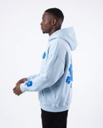 Moletom Oversized Hibiscus Blue
