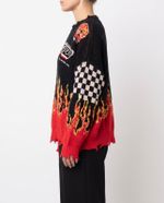 Tricot Oversized Speed Flame Destroyed