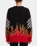 Tricot Oversized Speed Flame Destroyed
