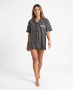 Camisa Bowling JDM Stripes P&B