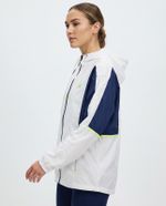 Jaqueta Corta-Vento New Balance White & Navy