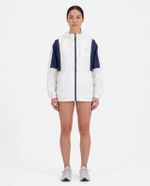 Jaqueta Corta-Vento New Balance White & Navy