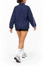 Jaqueta Corta-Vento Nike Navy & Lime