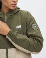 Jaqueta Corta-Vento New Balance Olive & Sand