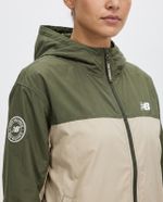 Jaqueta Corta-Vento New Balance Olive & Sand