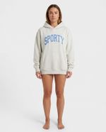 Moletom com Capuz Sporty Blue