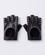 Luvas Sem Dedos Rock Studs Black