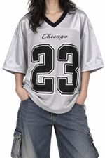 Camiseta Jersey Chicago 23 Silver