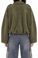 Jaqueta Bomber Olive Utility