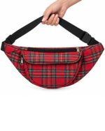 Pochete Xadrez Red Punk
