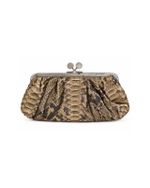Clutch Snake com Fecho Kiss Lock
