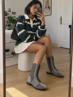 Tênis Bota Sport Grey