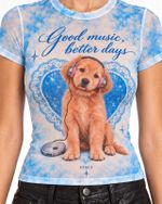 Blusa Golden Music