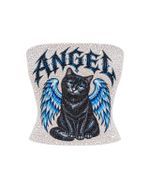 Blusa Angel Cat Crystal