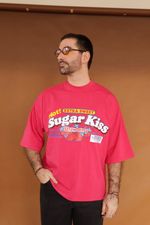 Camiseta Oversized Sugar Kiss 
