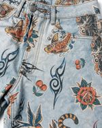 Calça Jeans Tattoo Club