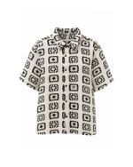 Camisa Boxy Texture P&B