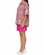 Camisa Hawaii Blues Tropical Rosa
