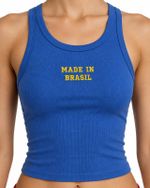 Regata Made in Brasil Azul 