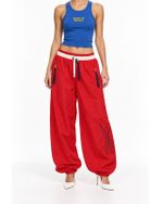 Calça NV + Reebok Retro Vermelha
