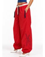 Calça NV + Reebok Retro Vermelha