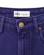Calça Jeans Zara Purple