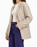 Blazer Richards Oversized Areia