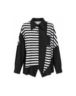 Camisa Oversized Black & White