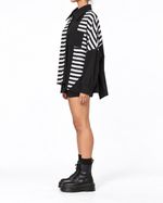 Camisa Oversized Black & White