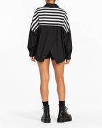 Camisa Oversized Black & White