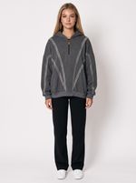 Moletom Oversized Grey 