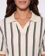 Polo Vintage Cream Stripes