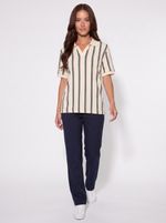 Polo Vintage Cream Stripes