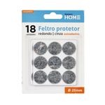 Feltro Redondo Cinza - Stamaco Home