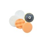 Jogo Esponjas Para Polimento 100mm - 5 Peças - Stamaco
