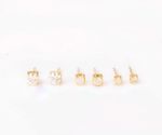 Brinco Ponto de Luz Ouro 18k