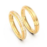 Aliança Anthos Ouro 18k