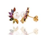 Brinco Coleção Flores Ouro 18k