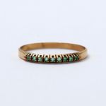 Meia Aliança Ouro 18k