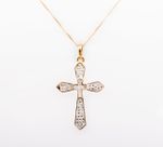 Corrente Cruz Ouro 18k