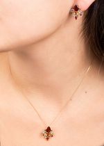 Colar com Pedras Brasileiras Ouro 18k