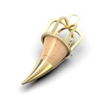 Espora Ouro 18k Iansã