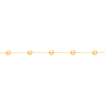 Pulseira Bolinha Ouro 18k