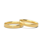 Aliança Madressilva Ouro 10k