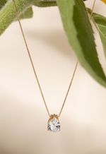 Colar Pétalas Ouro 18k