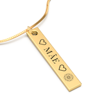Coleção Dedicatória Pingente Ouro 18k