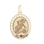 Pingente São Jorge Ouro 18k