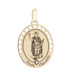 Pingente Santo Expedito Ouro 18k