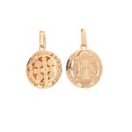 Pingente São Bento Ouro 18k